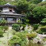 記主庭園から望む大聖閣