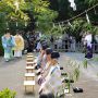 源氏池畔神事開始