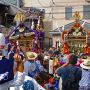 小動神社・御仮宮前練り合わせ