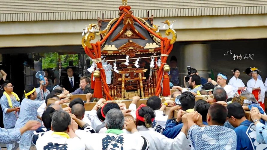 鎌倉・葛原岡神社～例大祭（２０１９年）～その３・本祭・神輿渡御（後半）